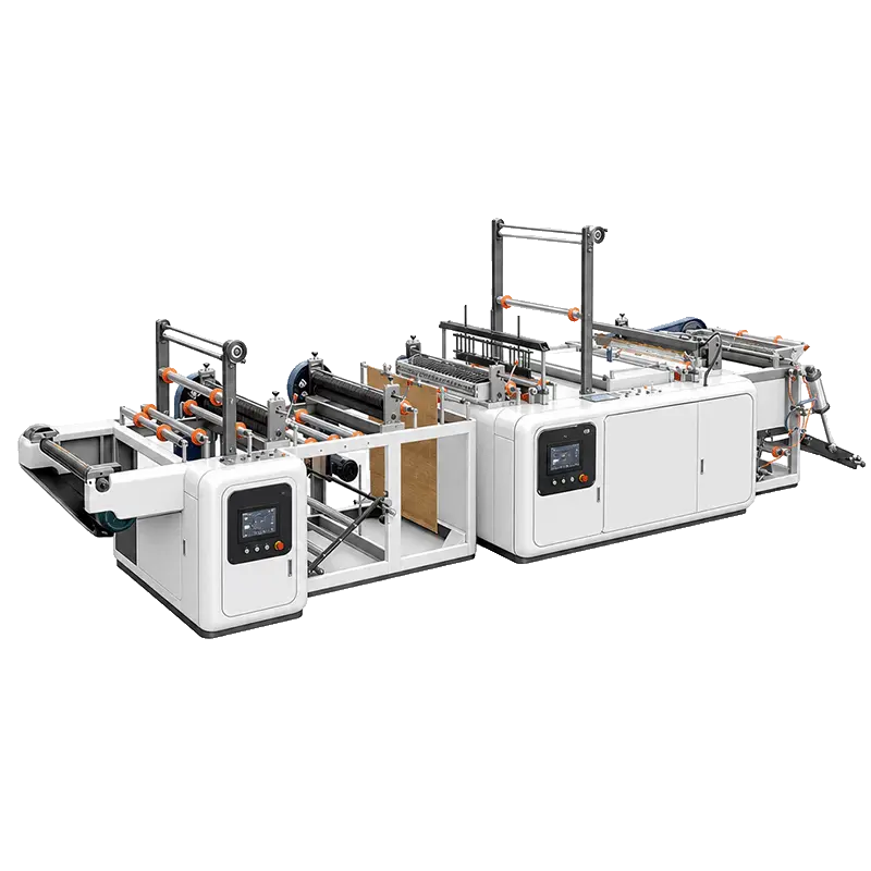 Continuous perforated roll bags — T-shirt bags and produce bags on roll made by LQ-CRB series