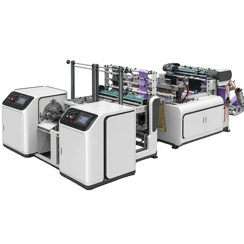 Star-seal garbage bin liner bags on roll produced by LayerQuestar bag making machine