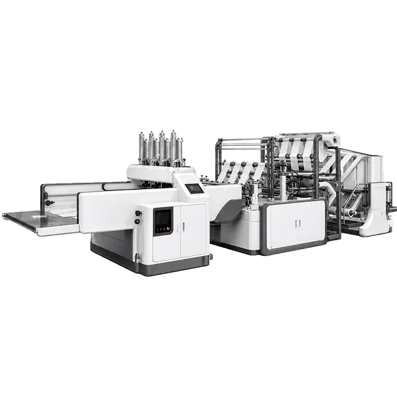 T-shirt vest carrier bags produced on LayerQuestar high-speed bag making machine