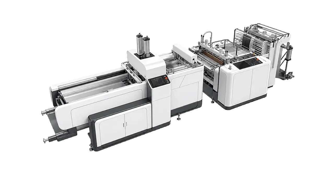LayerQuestar LQ-600/700/800 single-line automatic T-shirt bag making machine