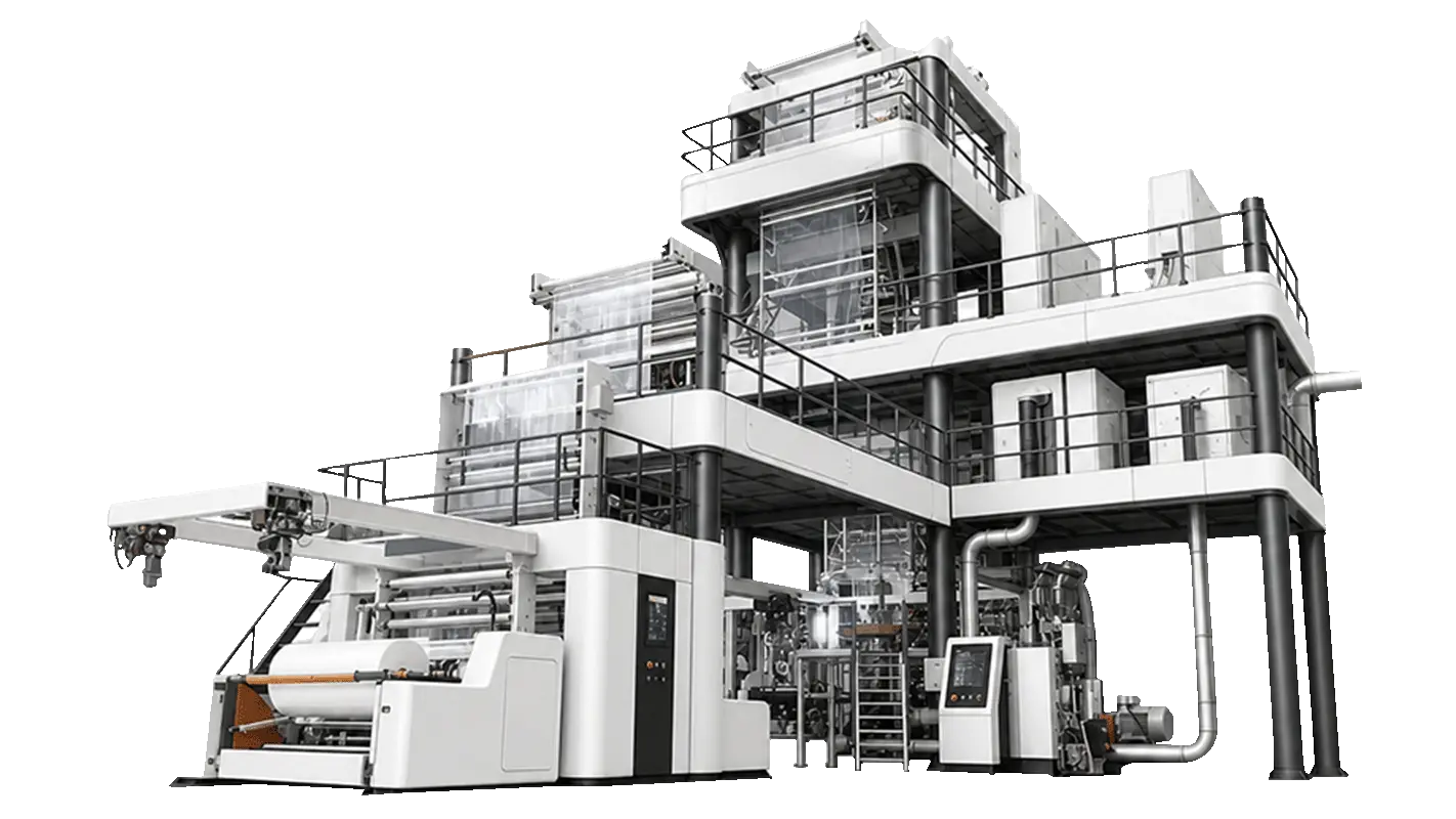 LayerQuestar 7-layer EVOH barrier co-extrusion blown film machine