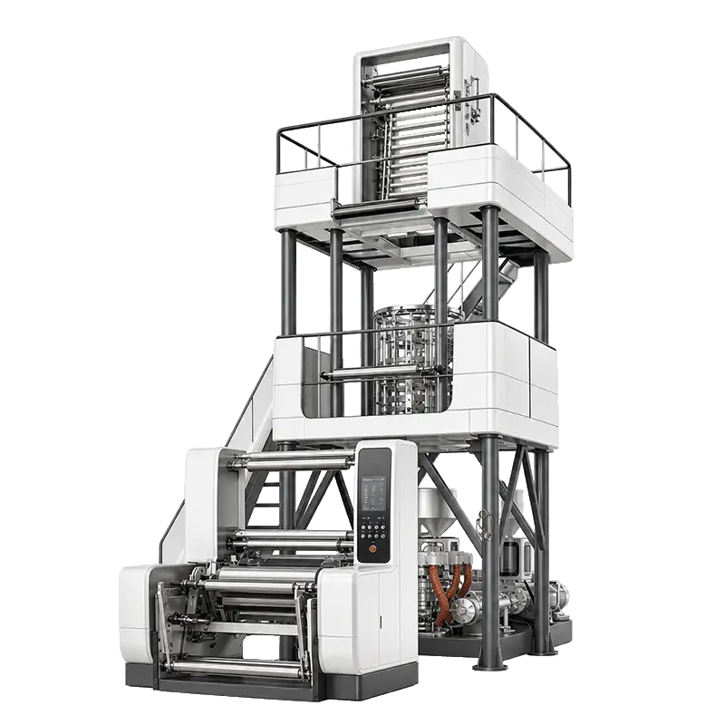 3-layer ABA blown film machine