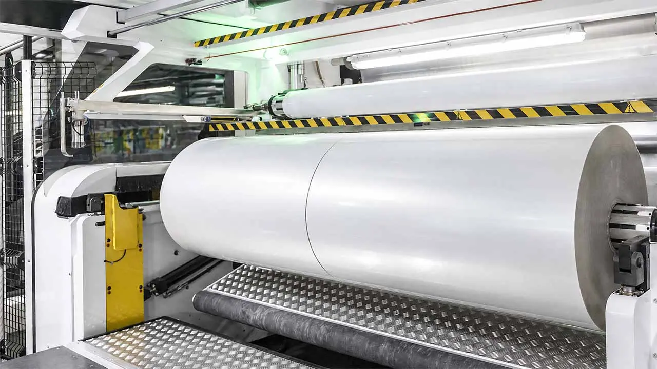 LayerQuestar 5-layer co-extrusion blown film machine factory acceptance test — 72-hour continuous run
