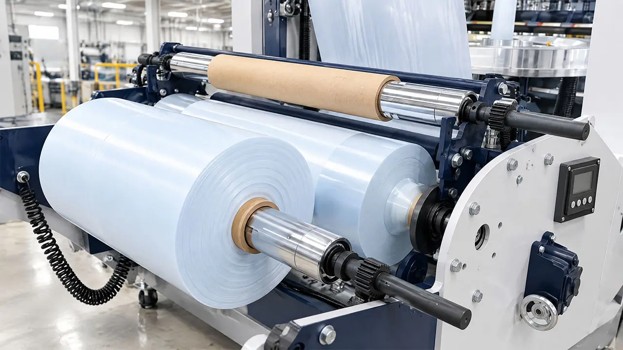 LayerQuestar factory acceptance test — 72-hour continuous run on 3-layer ABA ABC blown film machine