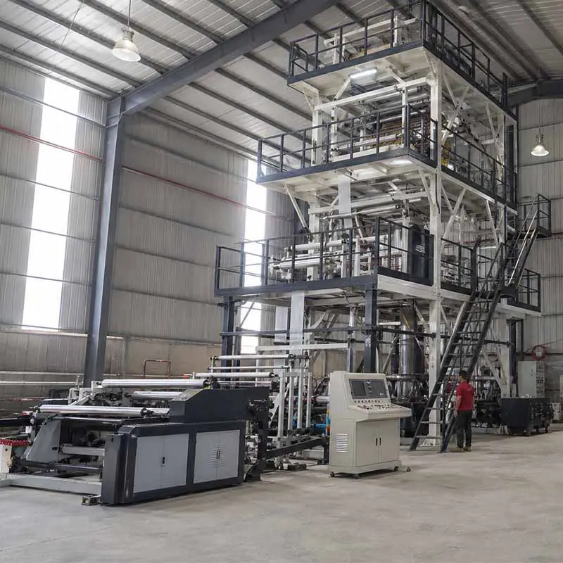 Plastic bag factory floor — LayerQuestar turnkey factory setup solution