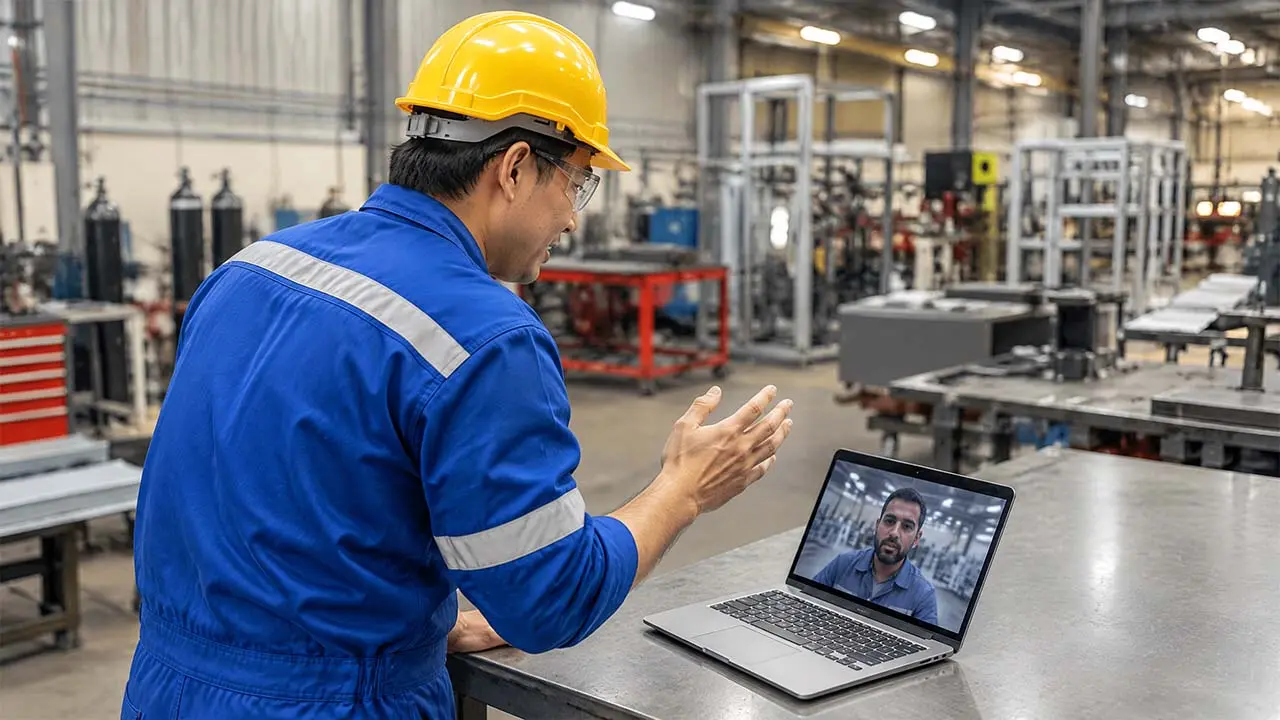 LayerQuestar remote technical support via video call