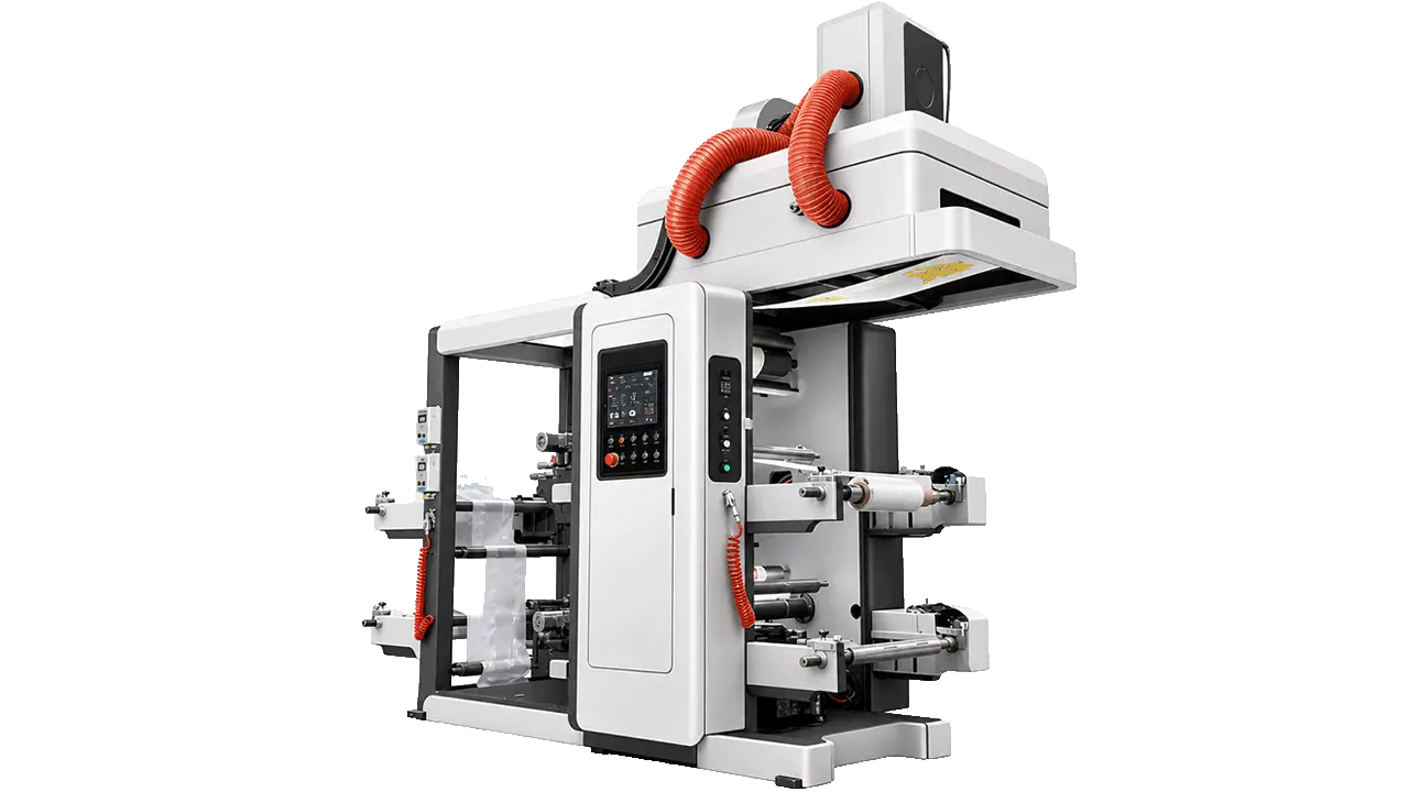 LayerQuestar LQ-2CH 2-color high-speed flexo printing machine
