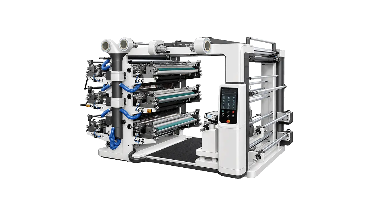 LayerQuestar LQ-6C 6-color standard flexo printing machine