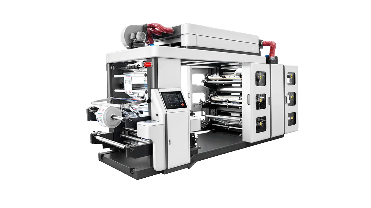 LayerQuestar LQ-6CH 6-color high-speed flexo printing machine