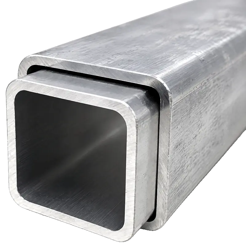 140mm heavy-wall square tube machine frame close-up — LayerQuestar 5-layer co-extrusion blown film machine