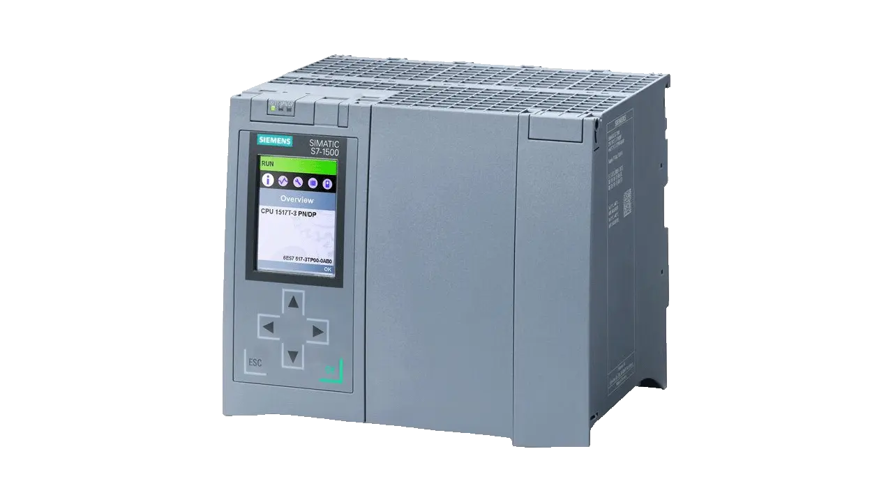Siemens S7 PLC control system close-up — LayerQuestar LQ-DG drawstring bag machine