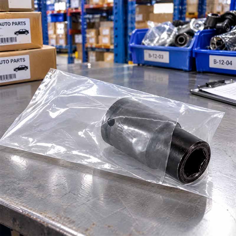Industrial and parts flat bags — automotive parts bags, electronics component bags and document protection bags