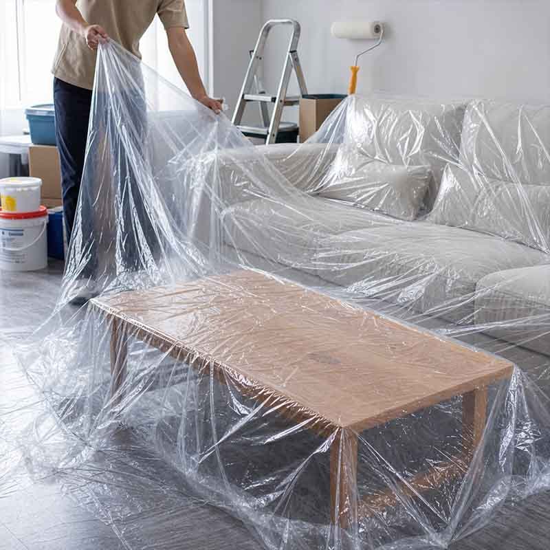 Dust cover protective film — produced on LayerQuestar blown film machine