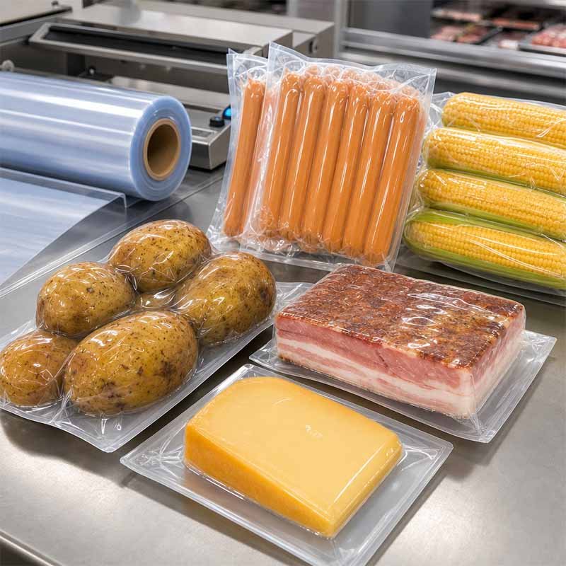 Food barrier film — 7-layer and 9-layer EVOH PA co-extrusion packaging film