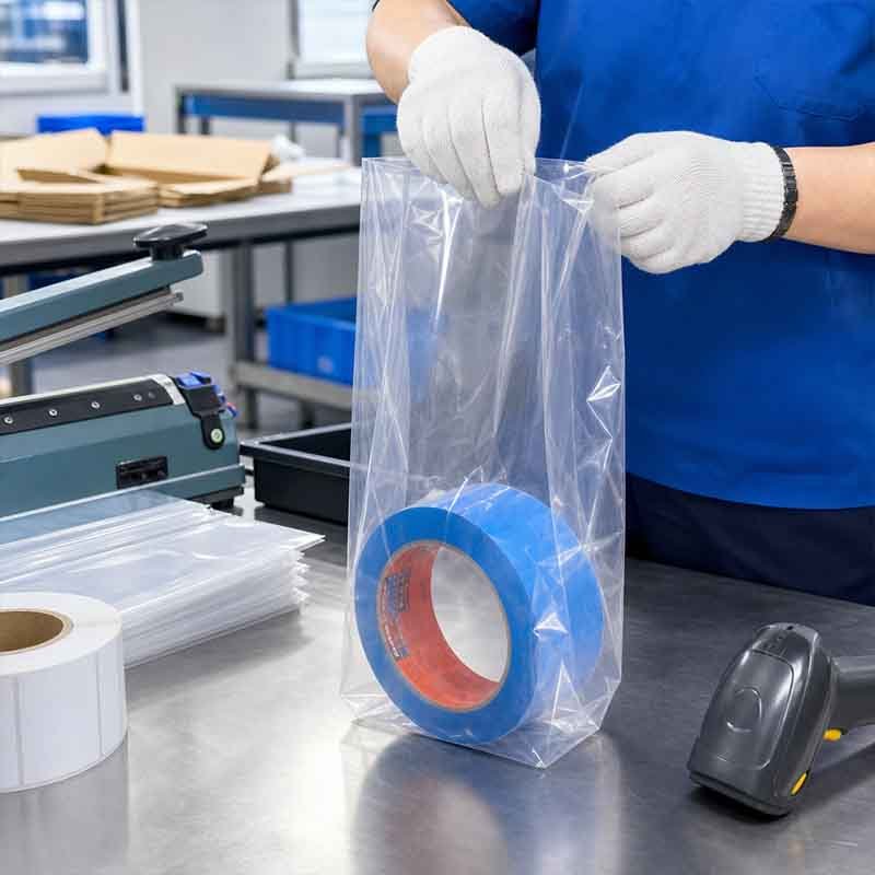 High-pressure edge-seal bottle bag — produced on LayerQuestar T-shirt bag making machine