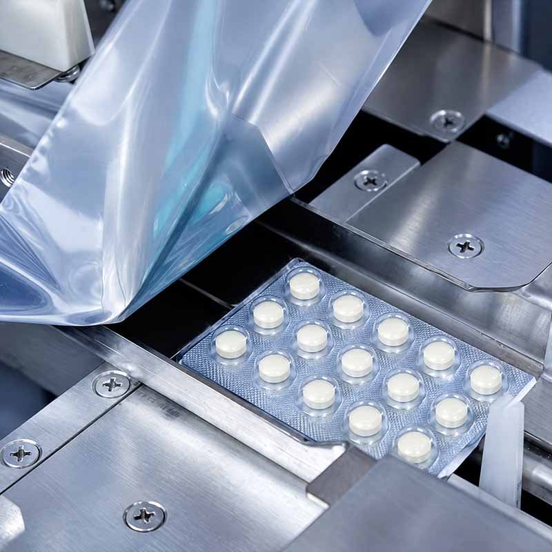 High-specification medical device and pharmaceutical packaging film from 9-layer blown film line