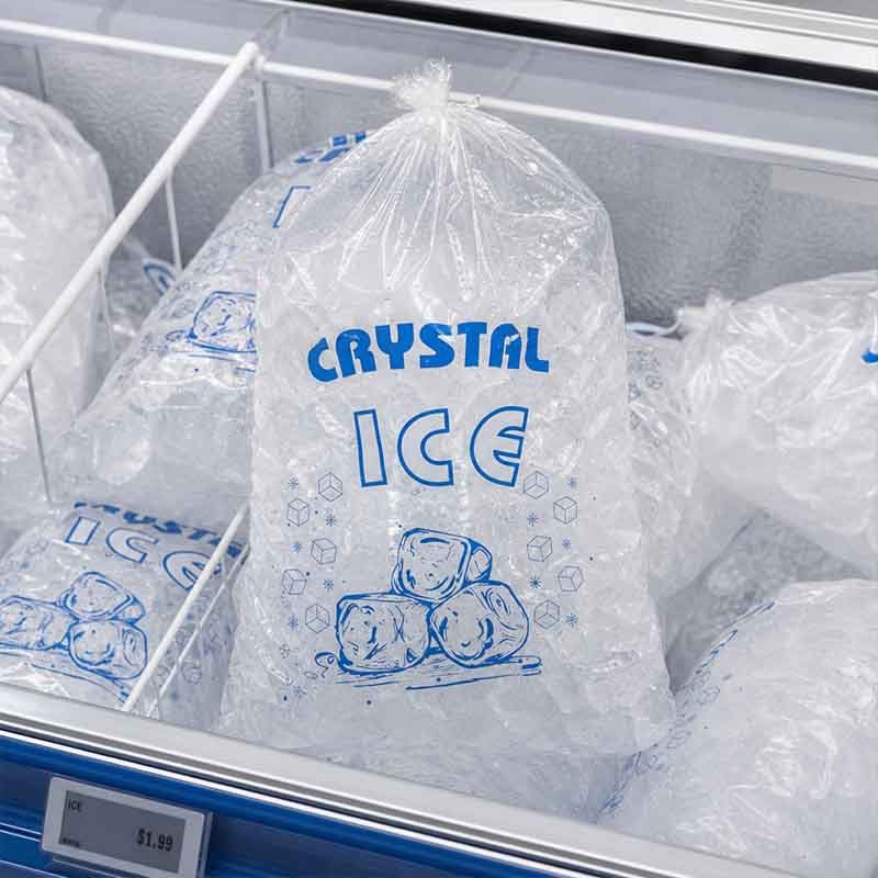Ice bag — produced on LayerQuestar bag making machine