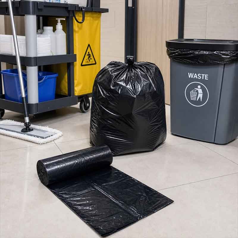 Garbage bag production line — high-speed roll bag and flat bag lines