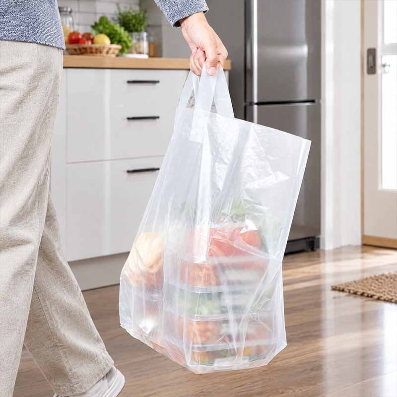 Soft loop handle shopping bags — premium fashion retail packaging