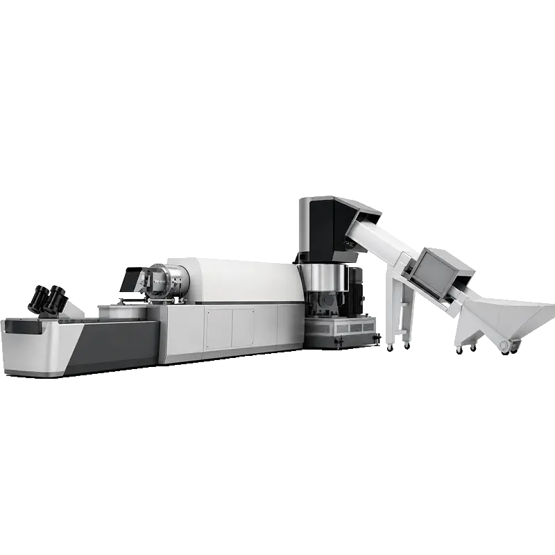 LayerQuestar cutter compactor plastic film recycling machine