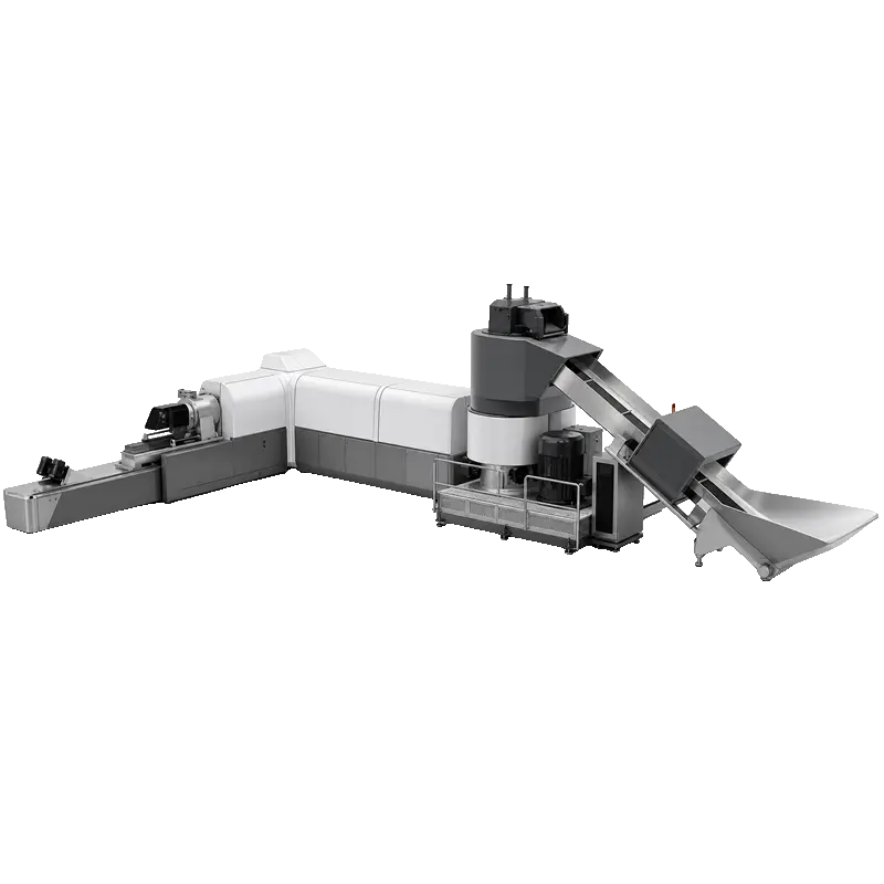 LayerQuestar recycling and pelletizing lines — film waste recovery